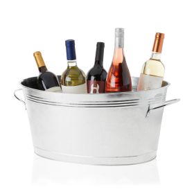 Galvanized Ice Bucket by True