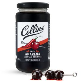 13.4 oz. Spicy Amarena Cherries by Collins