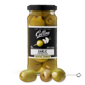 4.5 oz. Garlic Cocktail Olives