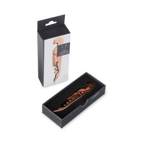 Copper Signature Double Hinged Corkscrew by Viski