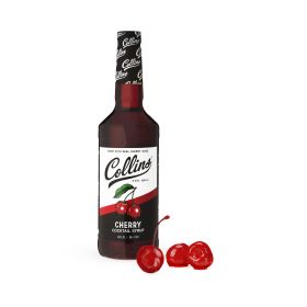 32 oz. Cherry Cocktail Syrup by Collins