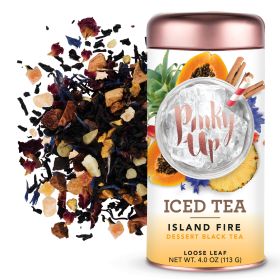 Island Fire Loose Leaf Iced Tea Tins by Pinky Up