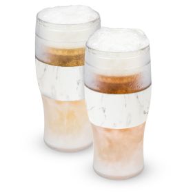 Beer FREEZE in Marble (set of 2) by HOST