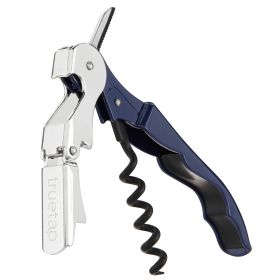 Truetap: Double-Hinged Corkscrew in Navy Blue