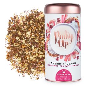 Cherry Rhubarb Loose Leaf Tea Tins by Pinky Up