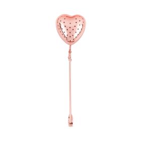 Rose Gold Heart Tea Infuser by Pinky Up