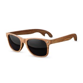 Faux Wood Bottle Opener Sunglasses by Foster & Rye