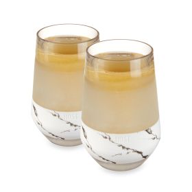 Wine FREEZE XL in Marble (set of 2) by HOST