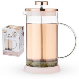 Riley Mini Glass Tea Press Pot by Pinky Up