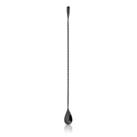 40cm Gunmetal Weighted Barspoon by Viski