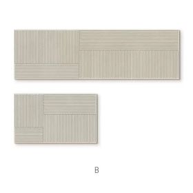 Japanese Style Kitchen Floor Mat Household Soft Diatom Ooze Floor Mat Simple Strip Absorbent Oil Absorbing (Option: Style2-40x120cm)