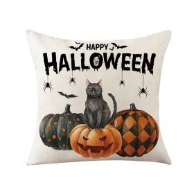 Fashion New Halloween Pillow Cover (Option: JYM161 1-45 X45cm Without Pillow)