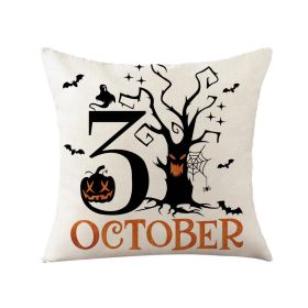 Fashion New Halloween Pillow Cover (Option: JYM161 3-45 X45cm Without Pillow)