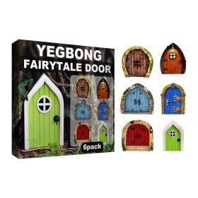 Garden Decoration Fairy Tale Door Courtyard Crafts (Option: Style 1)