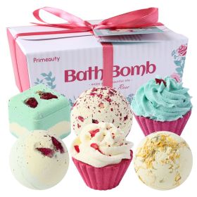 Cake Essential Oil BathSpecial Bath Salt Suit (Option: Rose Cake Suit)