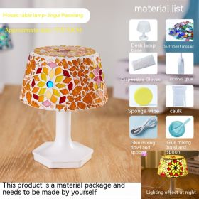 Children's Mosaic Table Lamp Diy Handmade (Option: Duftgold)