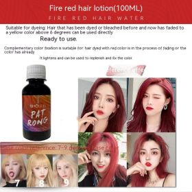 Blue Hair Care Shampoo (Option: 100ML-Flaming Red)