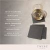 Square Slate Coasters by Twine