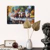 Tin Decorative Wall Art 8x12in