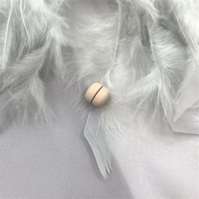 Women's Fashion Scarf Metal Button (Option: 26 Pink)