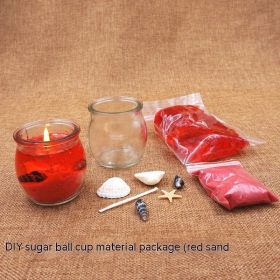 Jelly Candle Material Package Handmade (Option: Red Marine Material Package)