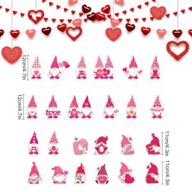 Valentine's Day Cartoon Fridge Stickers Home Decoration PVC Magnetic Wall Sticker Waterproof Decoration (Option: CT145)