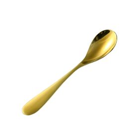 Pure Copper Spoon Brass Solid Thickening (Option: Glossy Copper Spoon)